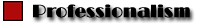 Professionalism