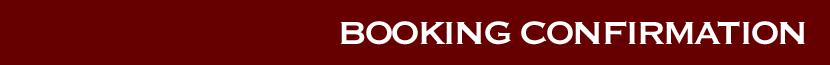 DJ booking confirmation