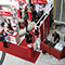 DJ Rob Salvati mixing at a promo event in Toronto's Eaton center